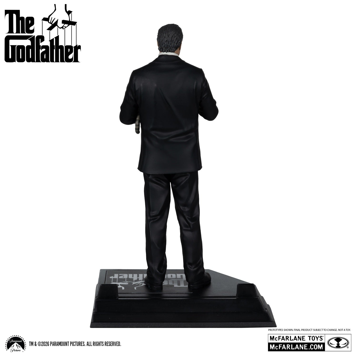 Le Parrain figurine Movie Maniacs Don Corleone de dos