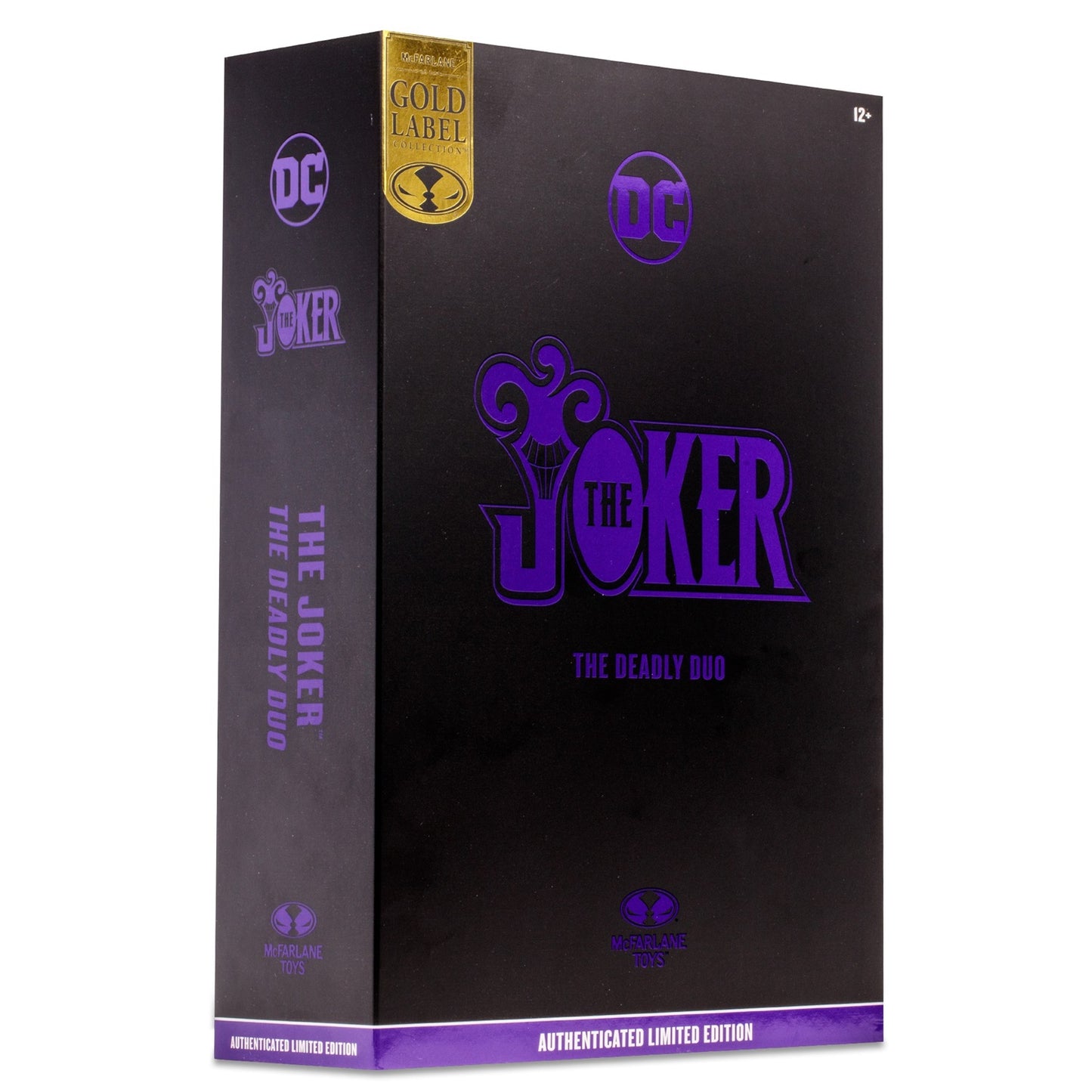 Figurine The Joker Deadly Duo Gold Label McFarlane en boite