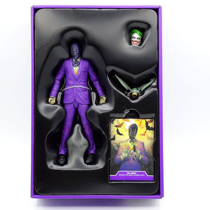 Figurine The Joker Deadly Duo Gold Label McFarlane intérieur de la boite