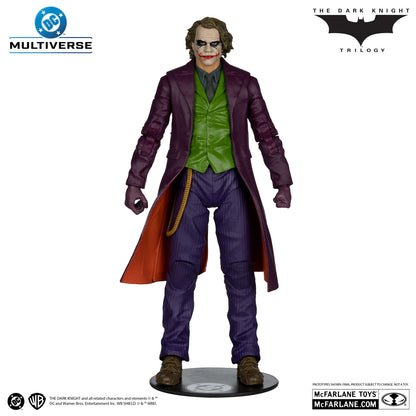 Batman The Dark Knight figurine The Joker DeLuxe Theatrical Edition de face