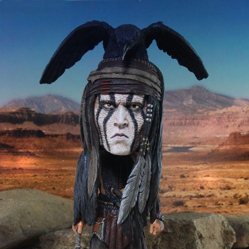 The Lone Ranger bobble head de Tonto par Neca en gros plan