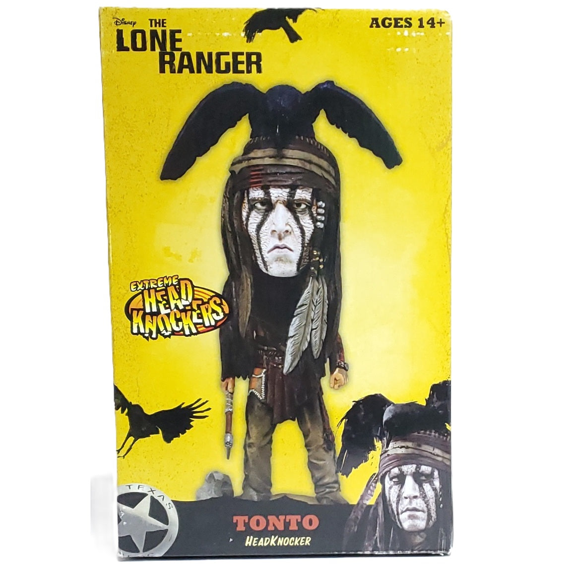 The Lone Ranger bobble head de Tonto par Neca boite