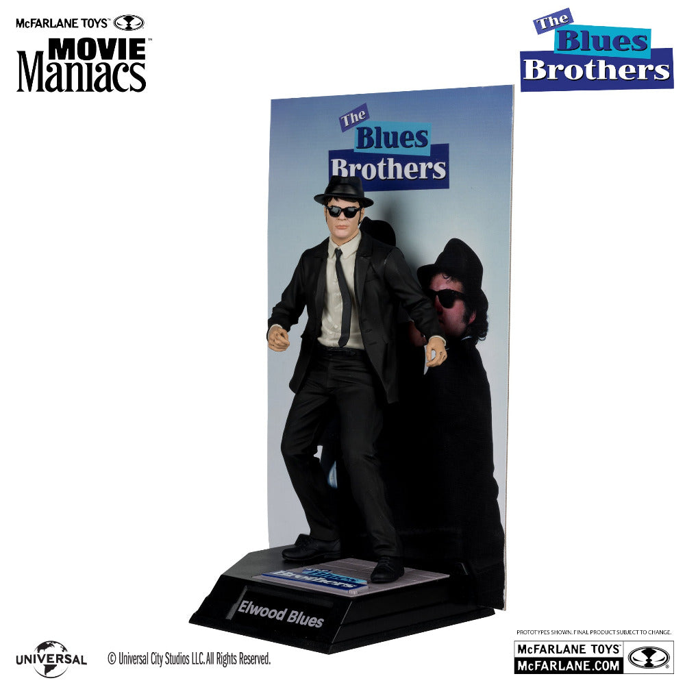 The Blues Brothers ensemble de 2 figurines Elwood et Jake Elwood seul