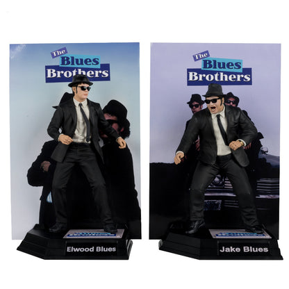 The Blues Brothers ensemble de 2 figurines Elwood et Jake