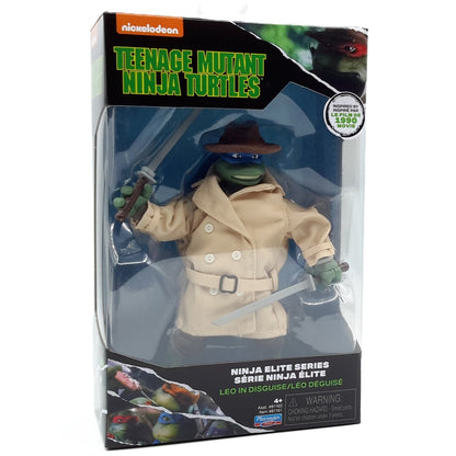 Les Tortues Ninja, figurine 6" Léo déguisé Ninja Elite Series en boite