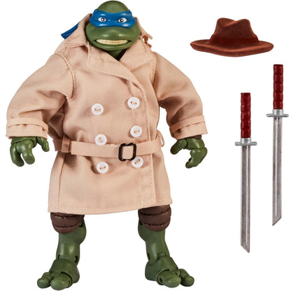 Les Tortues Ninja, figurine 6" Léo déguisé Ninja Elite Series avec accessoires