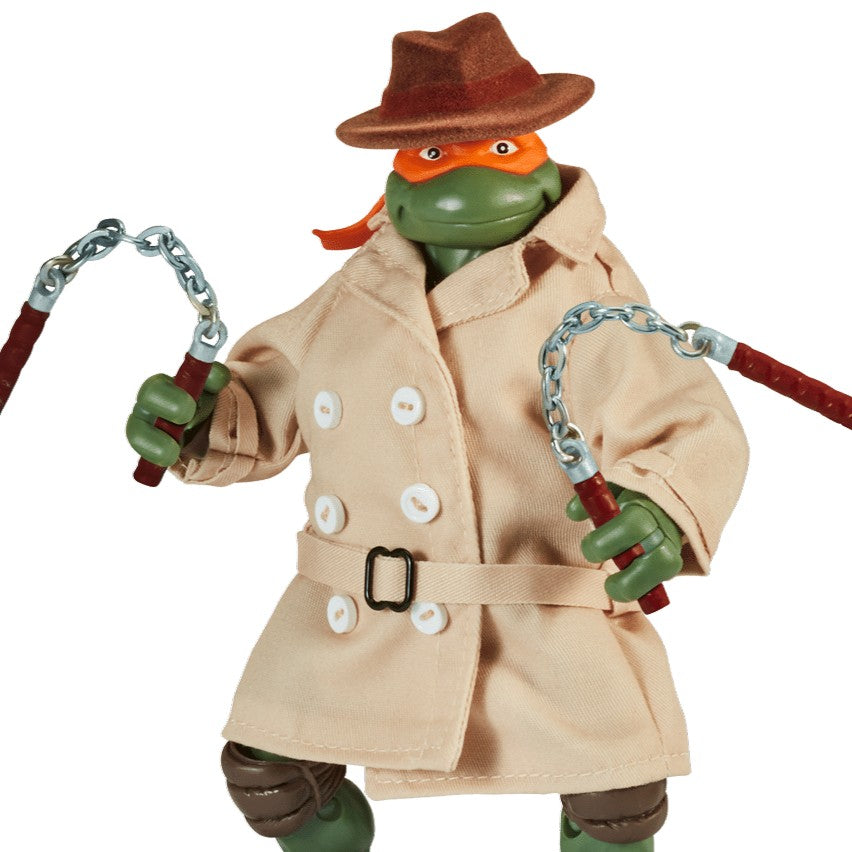 Les Tortues Ninja, figurine 6" Mickey déguisé Ninja Elite Series (Playmates Toys) gros plan