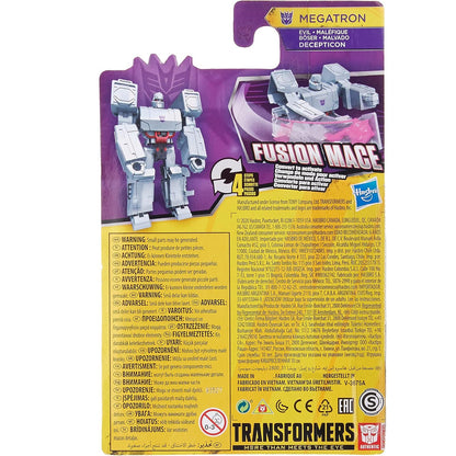 Transformers Bumblebee Cyberverse adventures figurine Megatron Fusion Mace de derrière