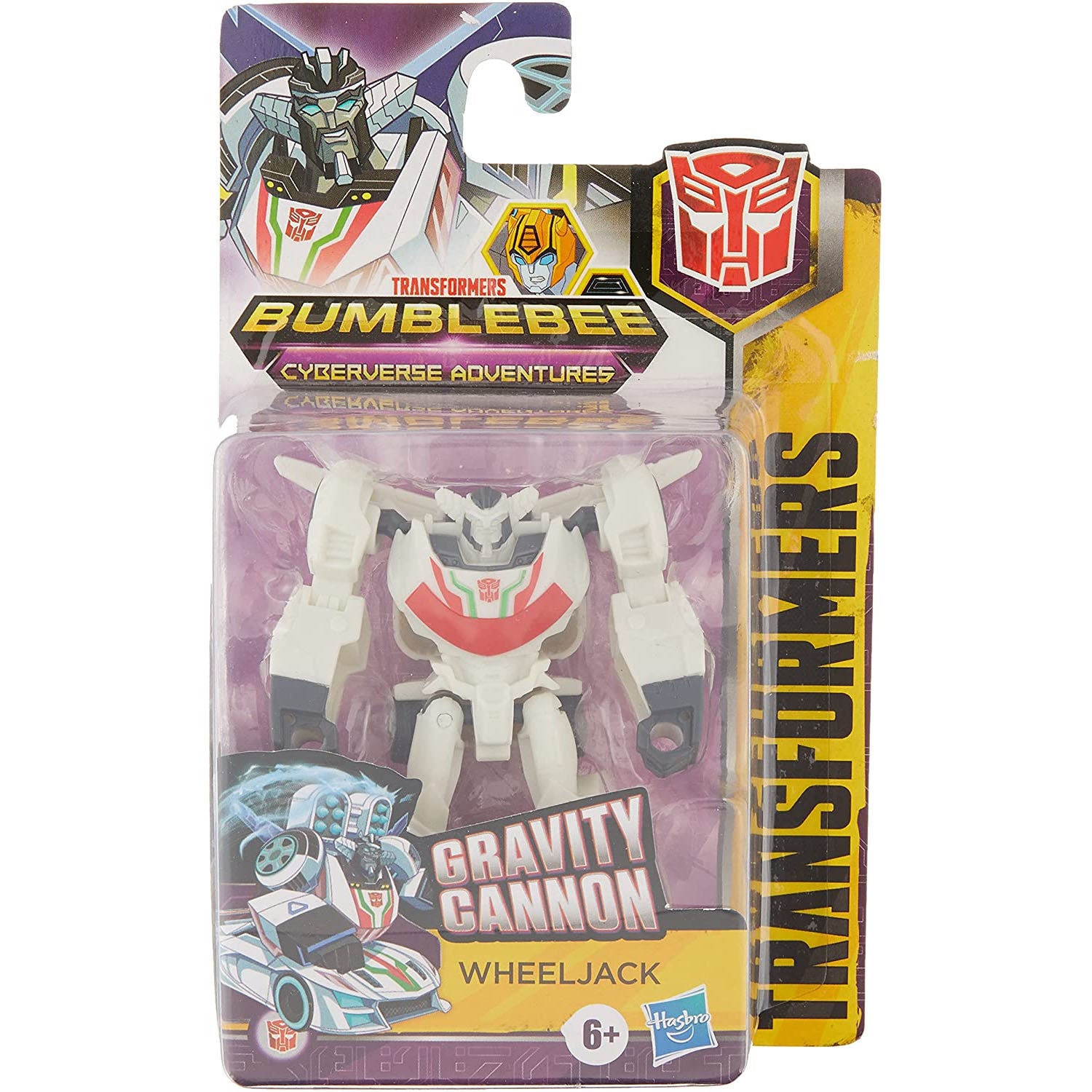 Transformers Bumblebee Cyberverse Adventures figurine Wheeljack Gravity Cannon de devant