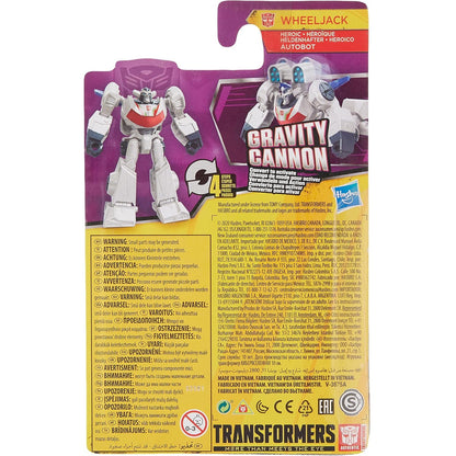 Transformers Bumblebee Cyberverse Adventures figurine Wheeljack Gravity Cannon de derrière