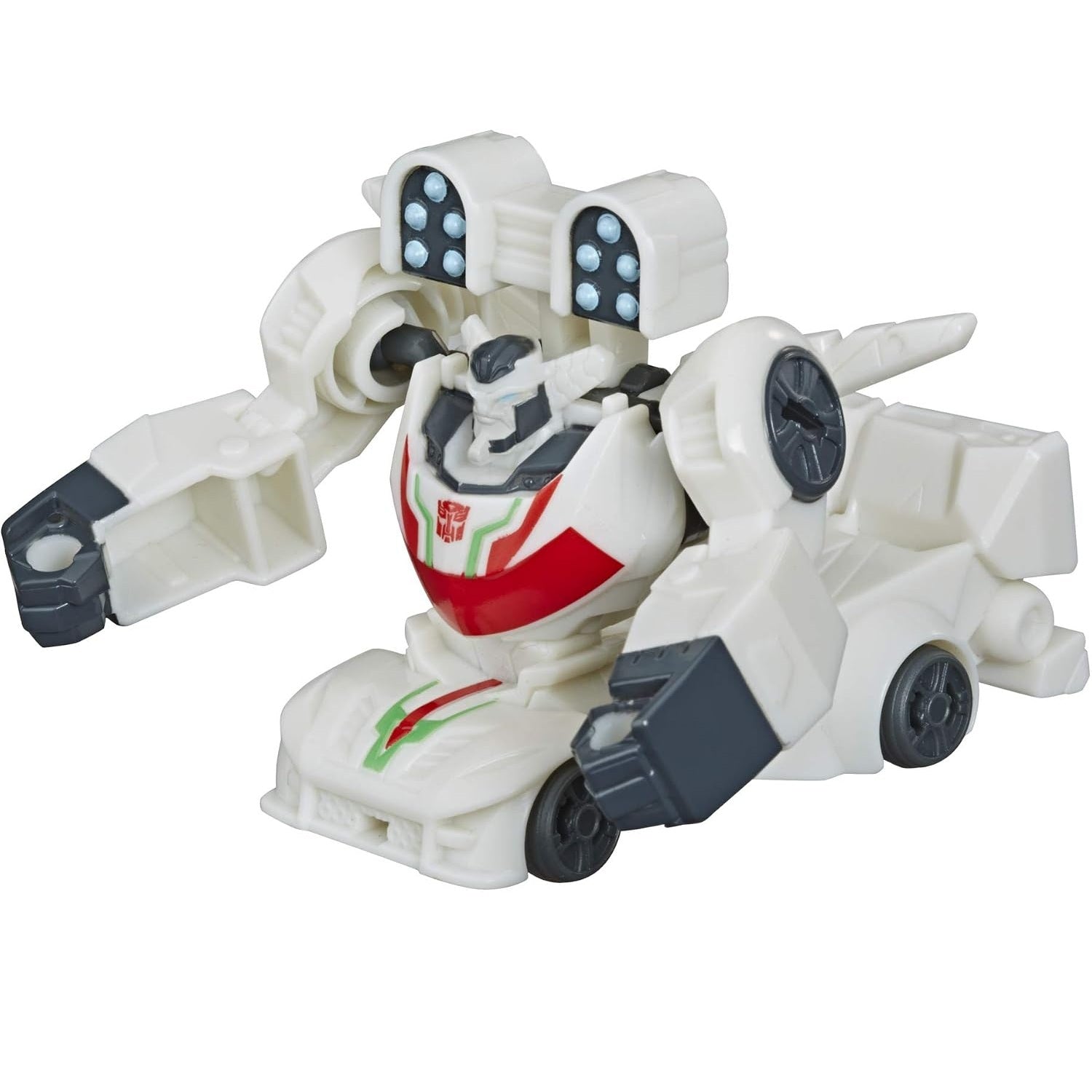 Transformers Bumblebee Cyberverse Adventures figurine Wheeljack Gravity Cannon en gros plan