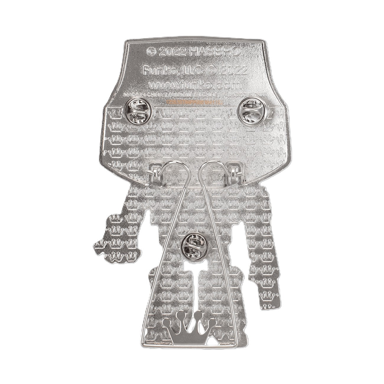 Transformers Pop Pin Megatron vu de dos