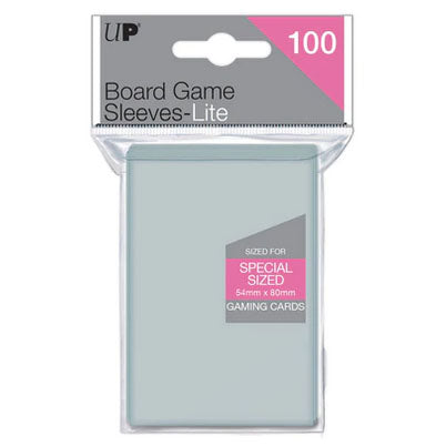 Ultra PRO, pochettes Board Game Lite taille spéciale 54 x 80 mm (paquet de 100)