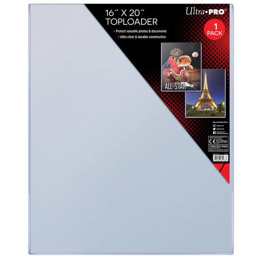 Ultra PRO, 16" x 20" toploader single (81187)