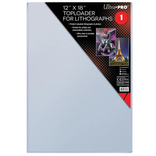 Ultra PRO, 12" x 18" toploader single (85347)