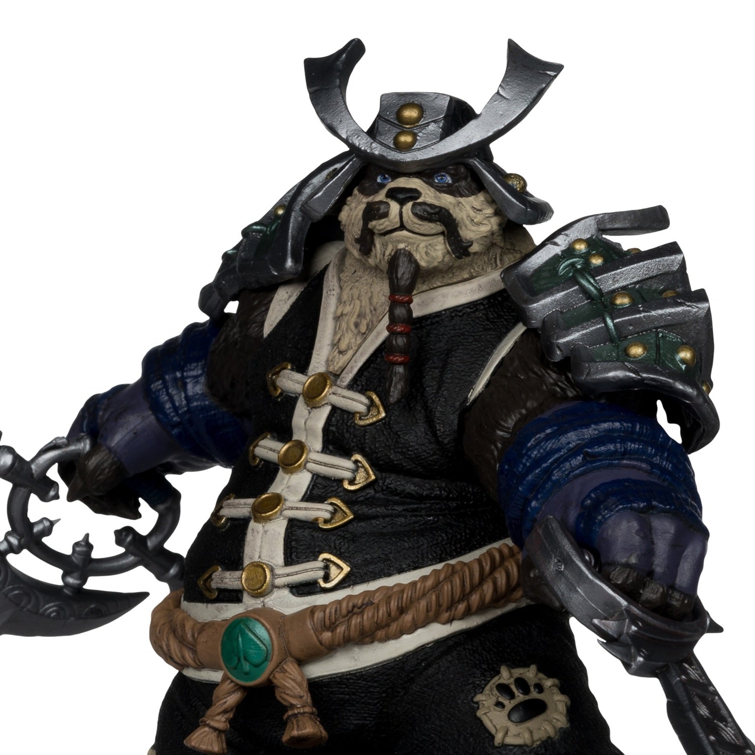 World of Warcraft, figurine Pandarem Monk McFarlane en gros plan