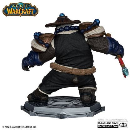 World of Warcraft, figurine Pandarem Monk McFarlane de dos