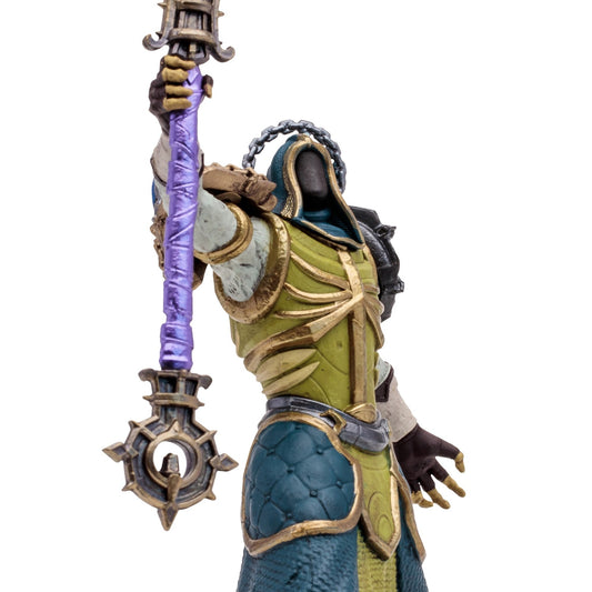 World of Warcraft figurine Undead Priest McFarlane en gros plan