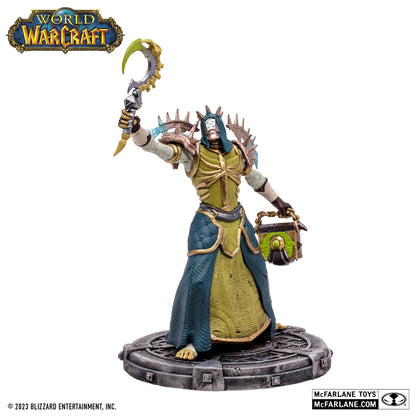 World of Warcraft figurine Undead Warlock McFarlane de face