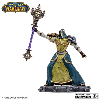 World of Warcraft figurine Undead Priest McFarlane de profil