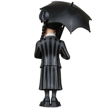 Wednesday (TV), Minix 4.5" Wednesday Addams with Umbrella Figure No. 167 (Minix)