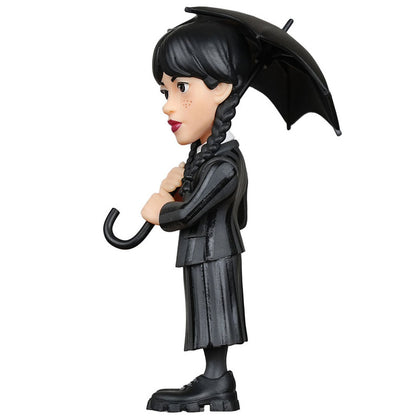 Wednesday (TV), Minix 4.5" Wednesday Addams with Umbrella Figure No. 167 (Minix)