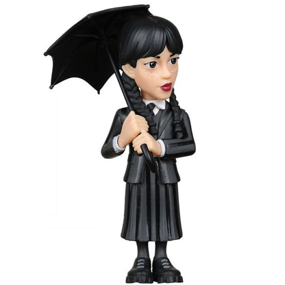 Wednesday (TV), Minix 4.5" Wednesday Addams with Umbrella Figure No. 167 (Minix)