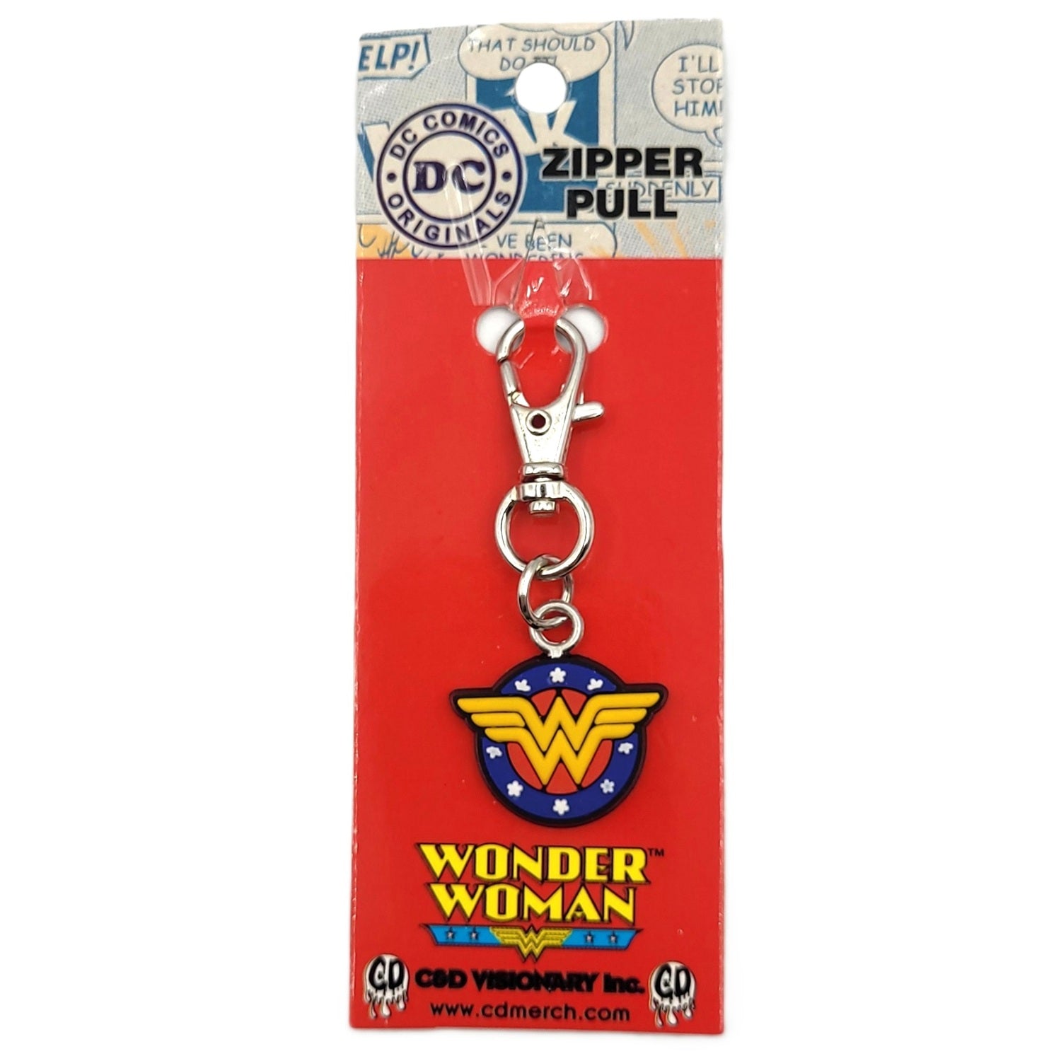 Wonder Woman zipper pull