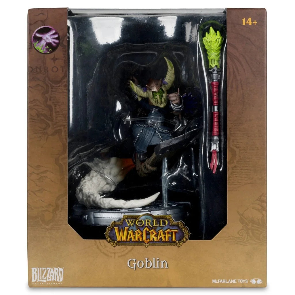 World of Warcraft figurine en édition limitée du Goblin vu en boite