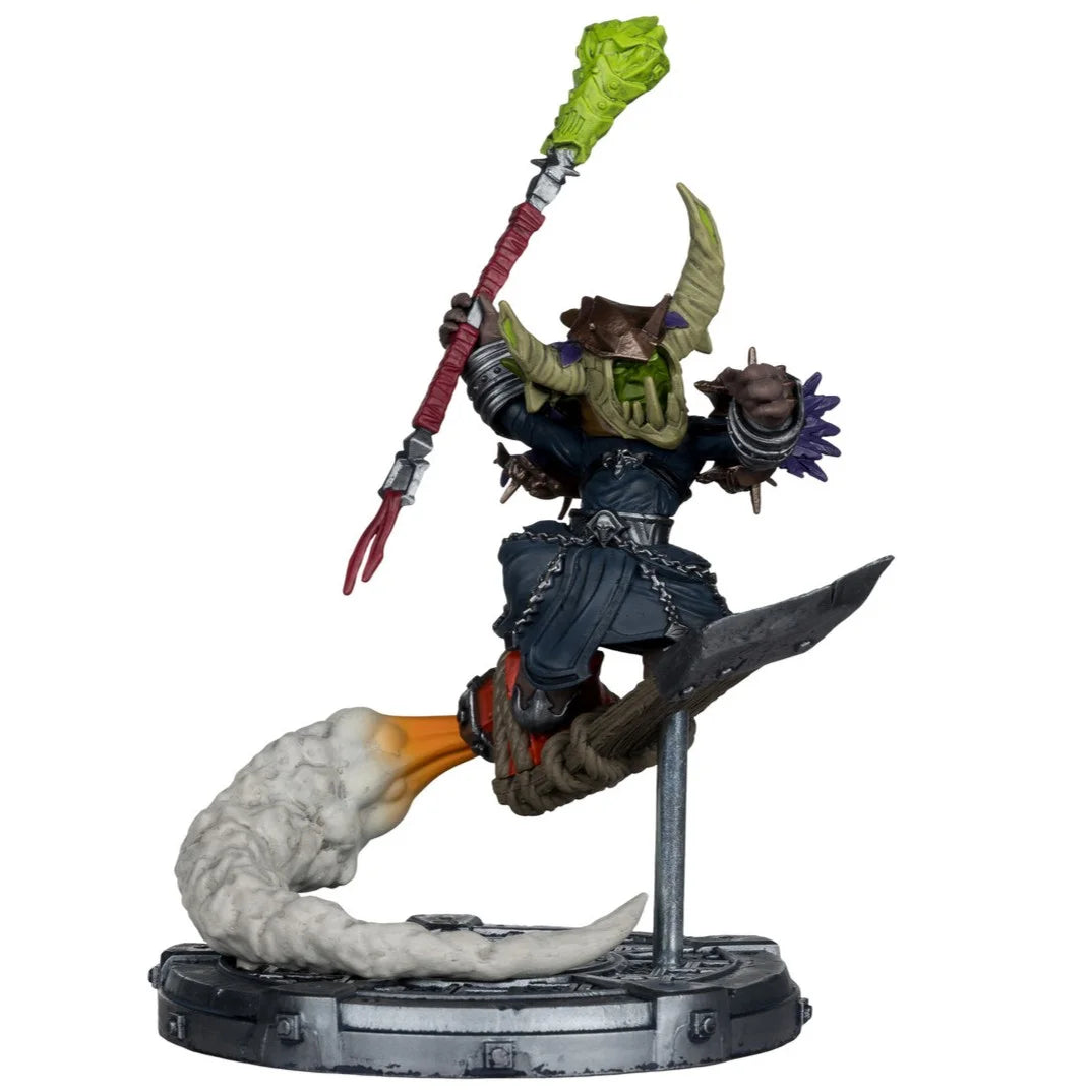 World of Warcraft figurine en édition limitée du Goblin vu en action