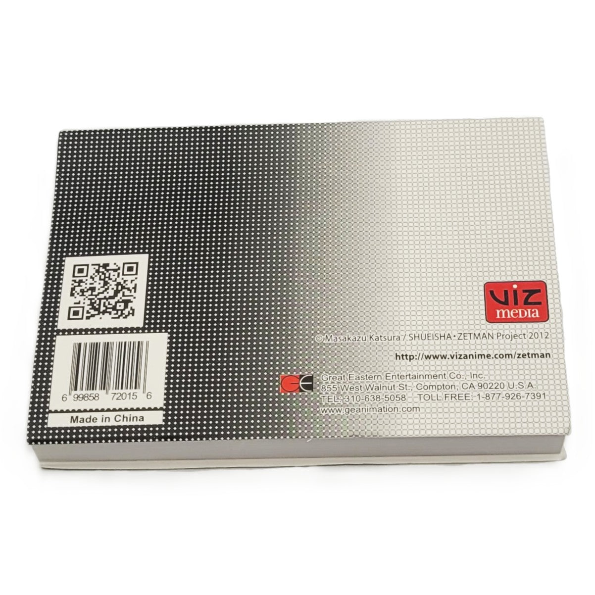 Notepad Zetman derrière
