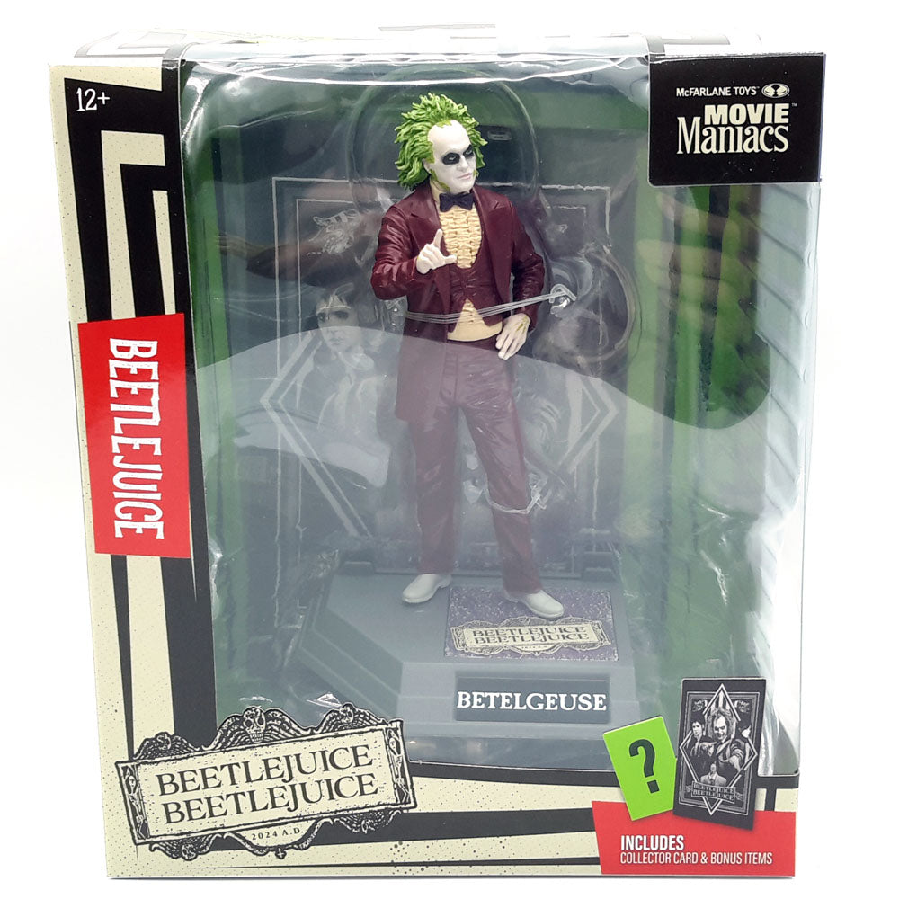 Beetlejuice 2, figurine 7" Beetlejuice Movie Maniacs en boite
