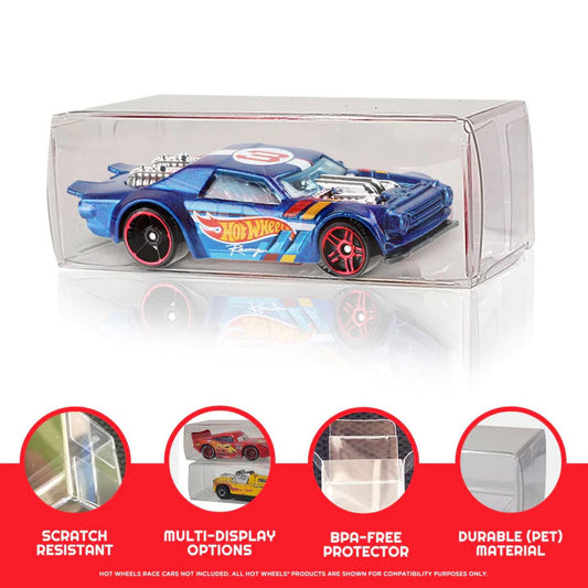Evoretro, Hot Wheels clear plastic protector unpackaged individually (EVO-9522)