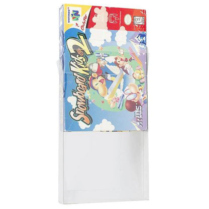 Evoretro, Nintendo N64 game box clear plastic protector, single unit (EVO-1427)