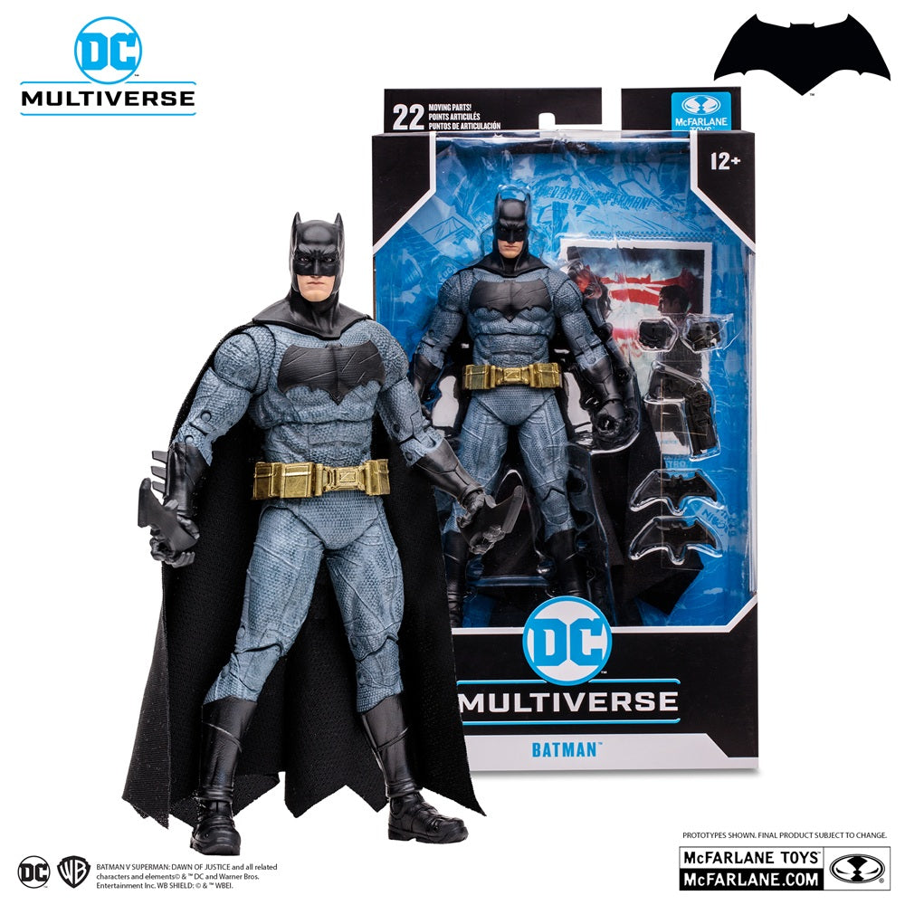 Batman V Superman, 7" Batman DC Multiverse (McFarlane) Figure