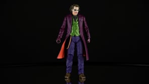 Batman The Dark Knight figurine The Joker DeLuxe Theatrical Edition en vidéo